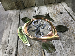 Sea Turtle Monogram Steel Decor